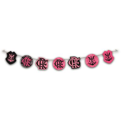 Produto Festcolor - KIT FESTA TIME FLAMENGO FAIXA DECORATIVA