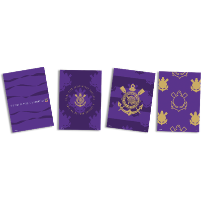 Produto Festcolor - QUADRO DECORATIVO CORINTHIANS ROXO