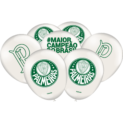 Produto Festcolor - BALÃO BRANCO PALMEIRAS