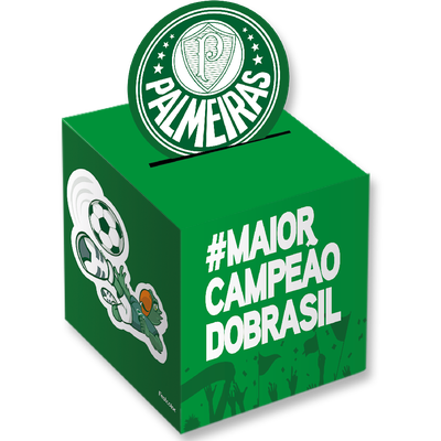 Produto Festcolor - CAIXA POP UP PALMEIRAS