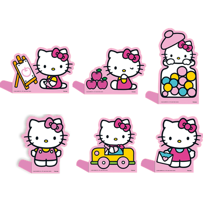 Produto Festcolor - KIT FESTA HELLO KITTY DECORAÇÃO DE MESA