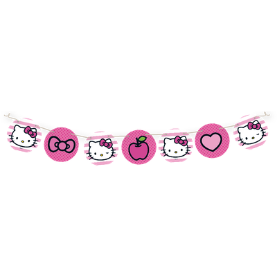 Produto Festcolor - KIT FESTA HELLO KITTY FAIXA DECORATIVA