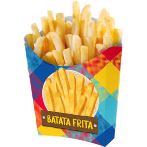 CAIXA BATATA FRITA FESTA JUNINA TRADICIONAL