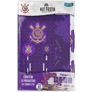 KIT FESTA CORINTHIANS ROXO