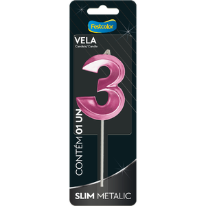 VELA SLIM METALLIC PINK N 3