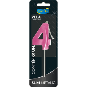 VELA SLIM METALLIC PINK N 4