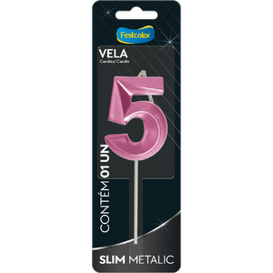 VELA SLIM METALLIC PINK N 5