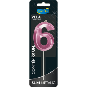 VELA SLIM METALLIC PINK N 6