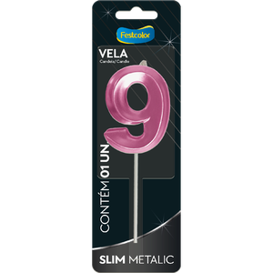 VELA SLIM METALLIC PINK N 9