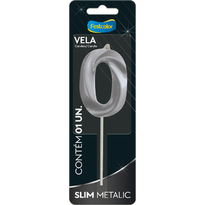 VELA SLIM METALLIC PRATA N 0