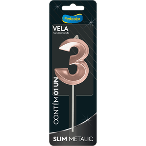 VELA SLIM METALLIC ROSE GOLD N 3