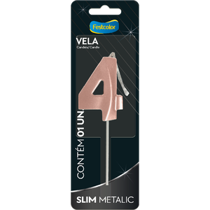 VELA SLIM METALLIC ROSE GOLD N 4