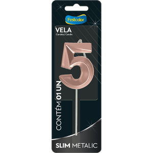 VELA SLIM METALLIC ROSE GOLD N 5