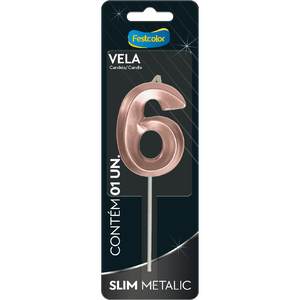 VELA SLIM METALLIC ROSE GOLD N 6