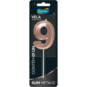 VELA SLIM METALLIC ROSE GOLD N 9