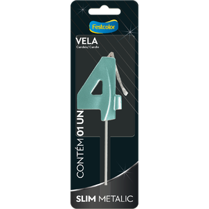 VELA SLIM METALLIC TIFFANY N 4