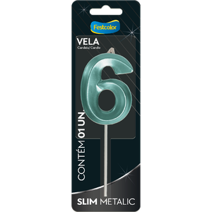 VELA SLIM METALLIC TIFFANY N 6