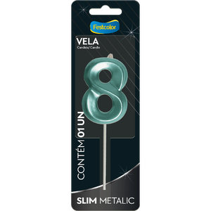 VELA SLIM METALLIC TIFFANY N 8