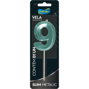 VELA SLIM METALLIC TIFFANY N 9