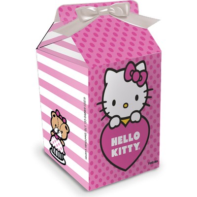 Produto Festcolor - CAIXA MILK HELLO KITTY ROSA