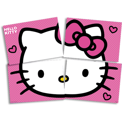 Produto Festcolor - PAINEL DECORATIVO HELLO KITTY ROSA
