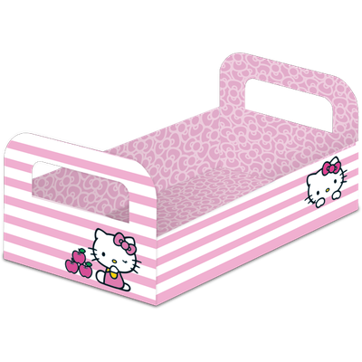 Produto Festcolor - CESTA M HELLO KITTY ROSA