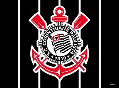 PAINEL DECORATIVO EM TNT CORINTHIANS