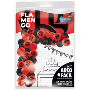 KIT ARCO FÁCIL FLAMENGO