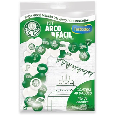 Produto Festcolor - KIT ARCO FÁCIL DE BALÕES PALMEIRAS