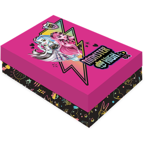 CAIXA PRESENTE RETANGULAR P MONSTER HIGH