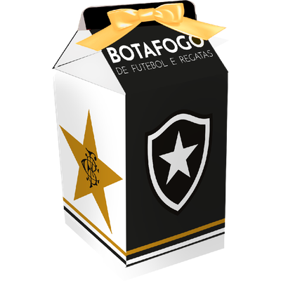 Produto Festcolor - CAIXA MILK BOTAFOGO