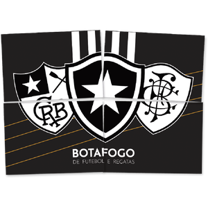 PAINEL 4 LÂMINAS BOTAFOGO