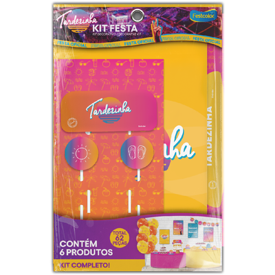 Produto Festcolor - KIT FESTA TARDEZINHA