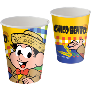 COPO PAPEL 200ML CHICO BENTO ARRAIÁ