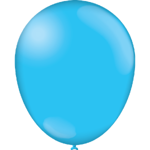 BALAO LISO 7 AZUL CLARO
