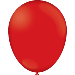 BALAO LISO 12 VERMELHO