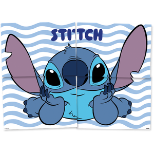 PAINEL 4 PARTES STITCH NEW