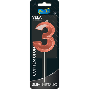 VELA SLIM METALLIC COBRE N 3