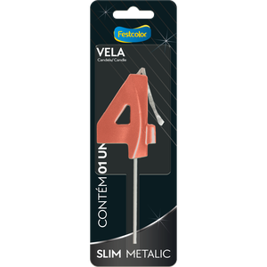 VELA SLIM METALLIC COBRE N 4