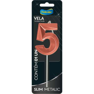 VELA SLIM METALLIC COBRE N 5