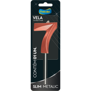 VELA SLIM METALLIC COBRE N 7