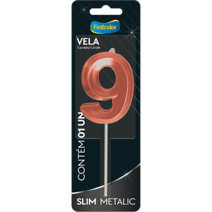 VELA SLIM METALLIC COBRE N 9