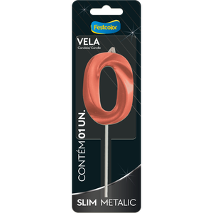 VELA SLIM METALLIC COBRE N° 0