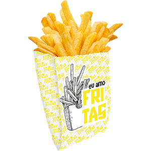 SACO FRITAS AMARELO