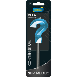 VELA SLIM METALLIC AZUL N ?