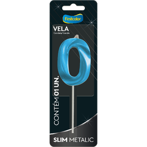 VELA SLIM METALLIC AZUL N 0