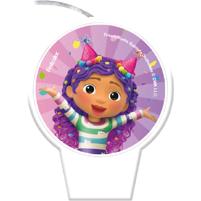 Produto Festcolor - VELA PLANA CASA MAGICA DA GABBY