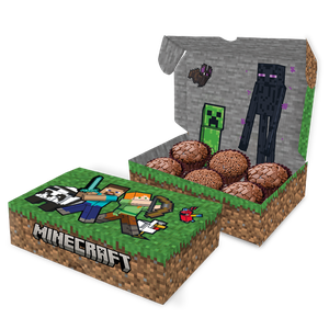 CAIXA 6 DOCES MINECRAFT