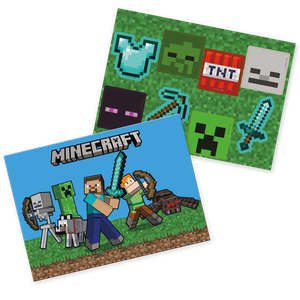 KIT DECORATIVO MINECRAFT