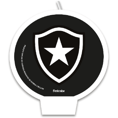 Produto Festcolor - VELA PLANA BOTAFOGO OFICIAL
